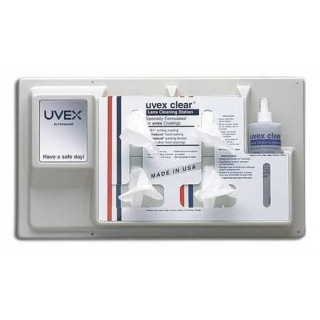 Uvex Clear S461 Permanent Lens Cleaning Station